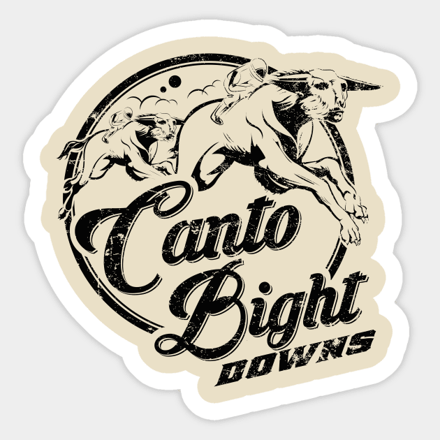 Canto Bight Downs Sticker by MindsparkCreative